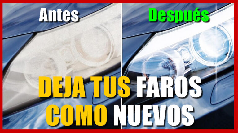 Cómo restaurar el brillo de las luces delanteras en tu automóvil