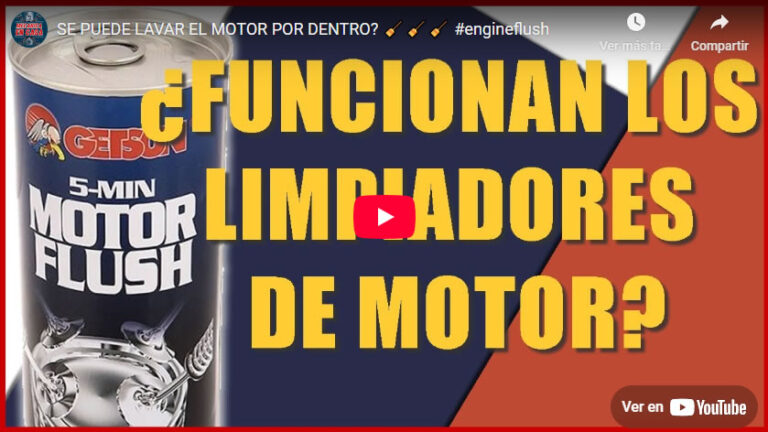 Se puede lavar un motor POR DENTRO?